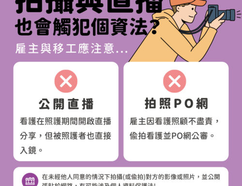 拍攝與直播也會觸犯個資法?